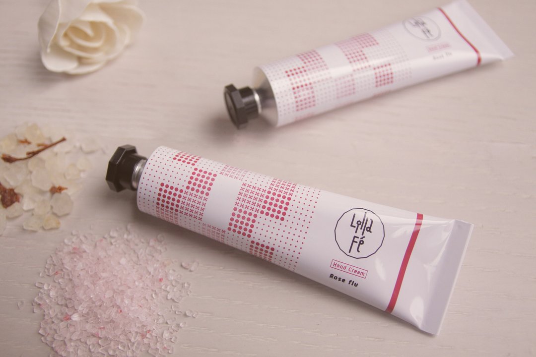 护手/身体香水霜【萝丝芙露 Rose flu】Scented cream - 手足保养 - 其他材质 粉红色