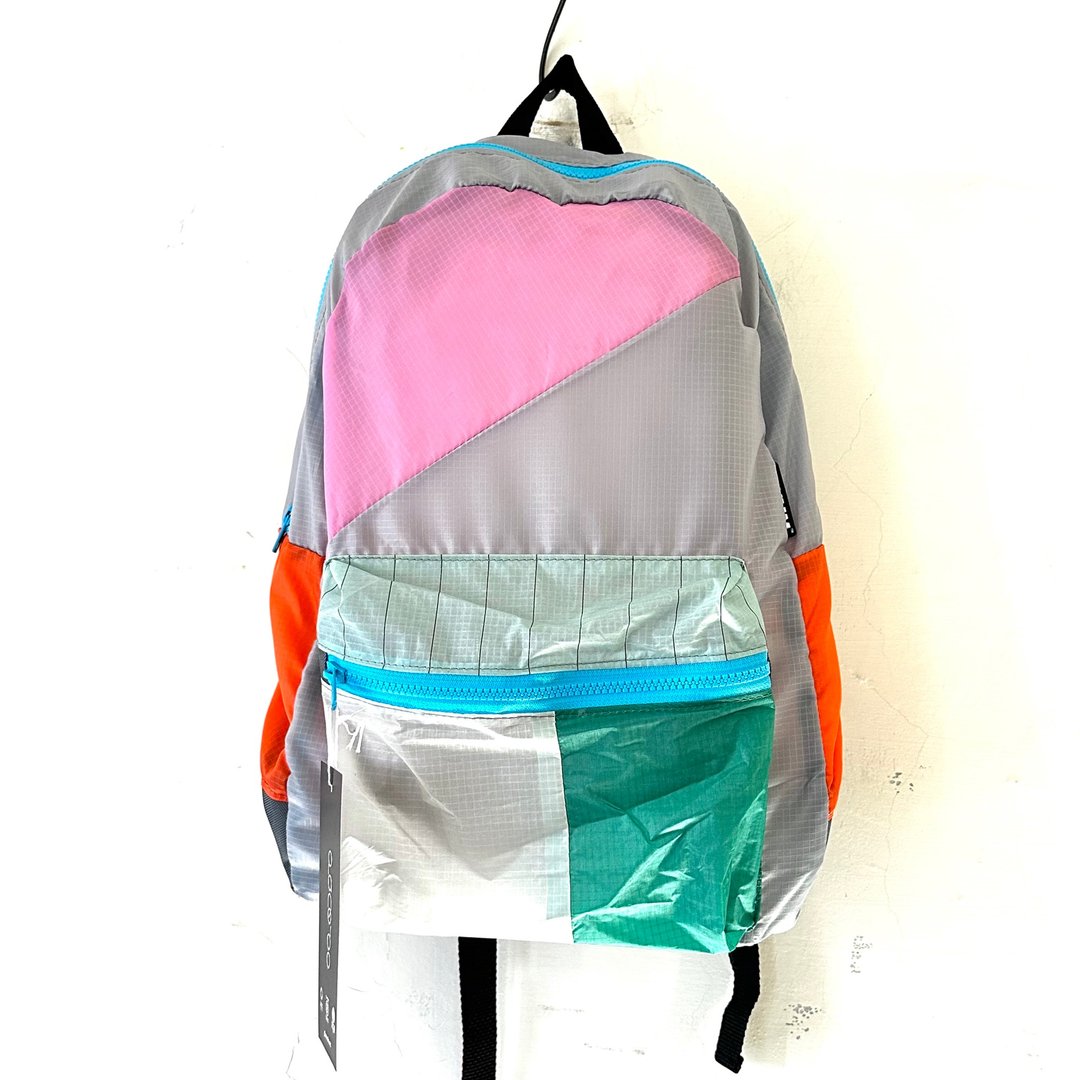 【BAUMM】Block Backpack #BK1621 - 后背包/双肩包 - 其他材质 多色