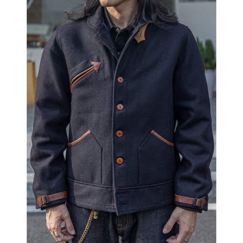 1930s羊毛外套 工装夹克 铁路工人制服 Viva la Revolución - 男装外套 - 其他材质 蓝色