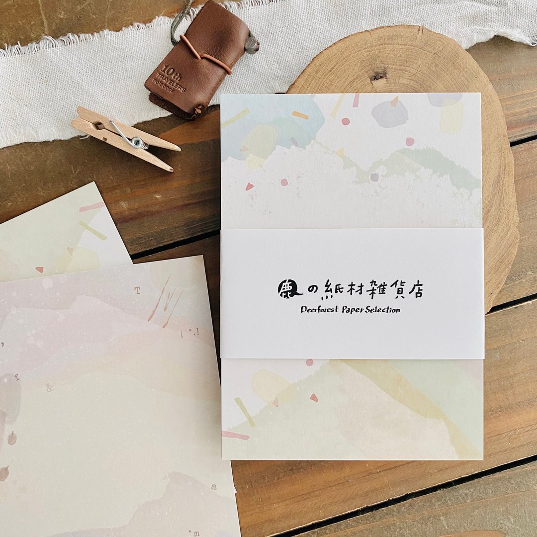 奇幻市集 明信片拼贴底卡包 · 小鹿工作室 - 卡片/明信片 - 纸 