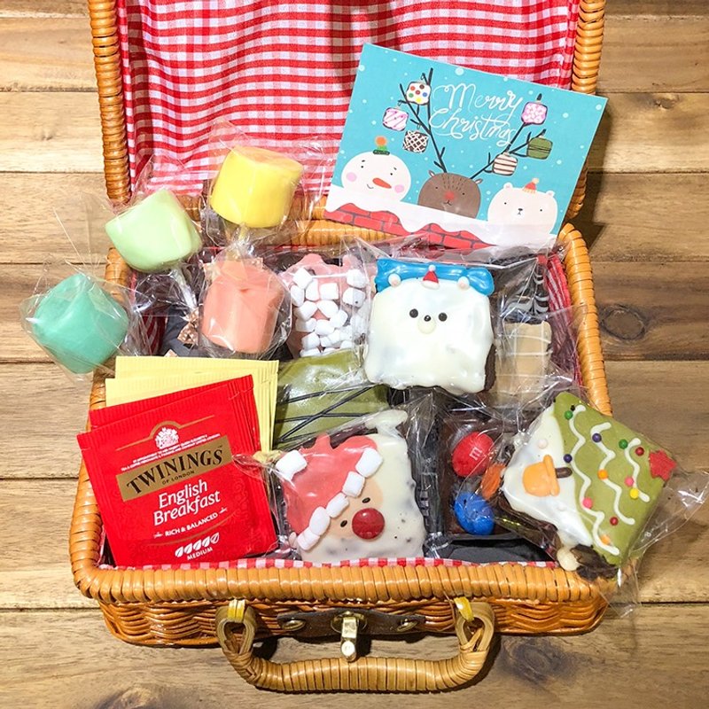 雪地胖胖熊礼盒-限量野餐版 [2017圣诞限定] - 蛋糕/甜点 - 新鲜食材 