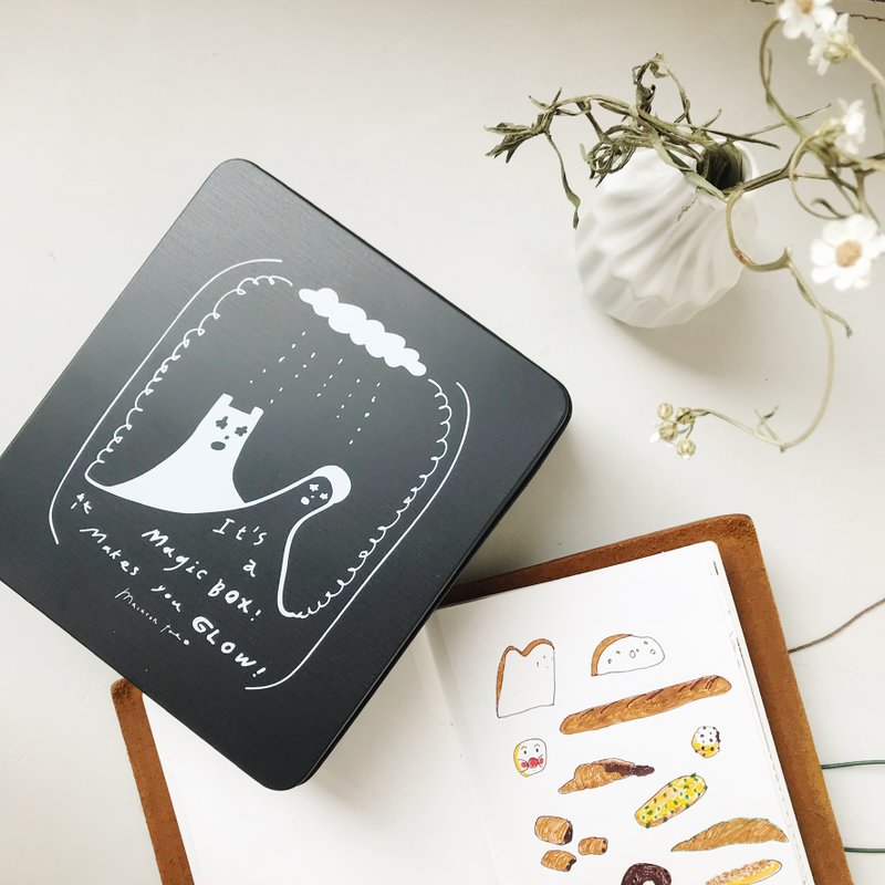 马卡龙脚趾大方铁盒 收纳万用盒 共３款 - 收纳用品 - 其他金属 