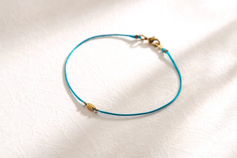 \| Charlene 莹丝手绳 |/ - 轻奢款-细线/换色换饰品。手绳。脚绳 - 手链/手环 - 其他金属 白色