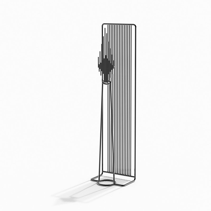 火焰餐巾纸架 Fire Napkin Holder - 收纳用品 - 其他金属 黑色