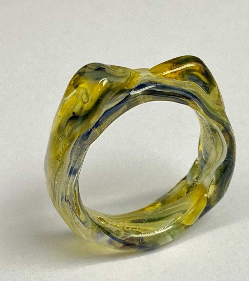 猫语  /  glass ring  /  戒指 - 戒指 - 玻璃 