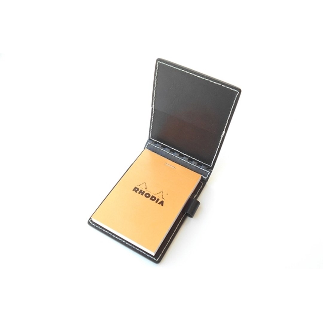 皮革蝶番 Rhodia No.11 保护套 Black - 笔记本/手帐 - 真皮 黑色