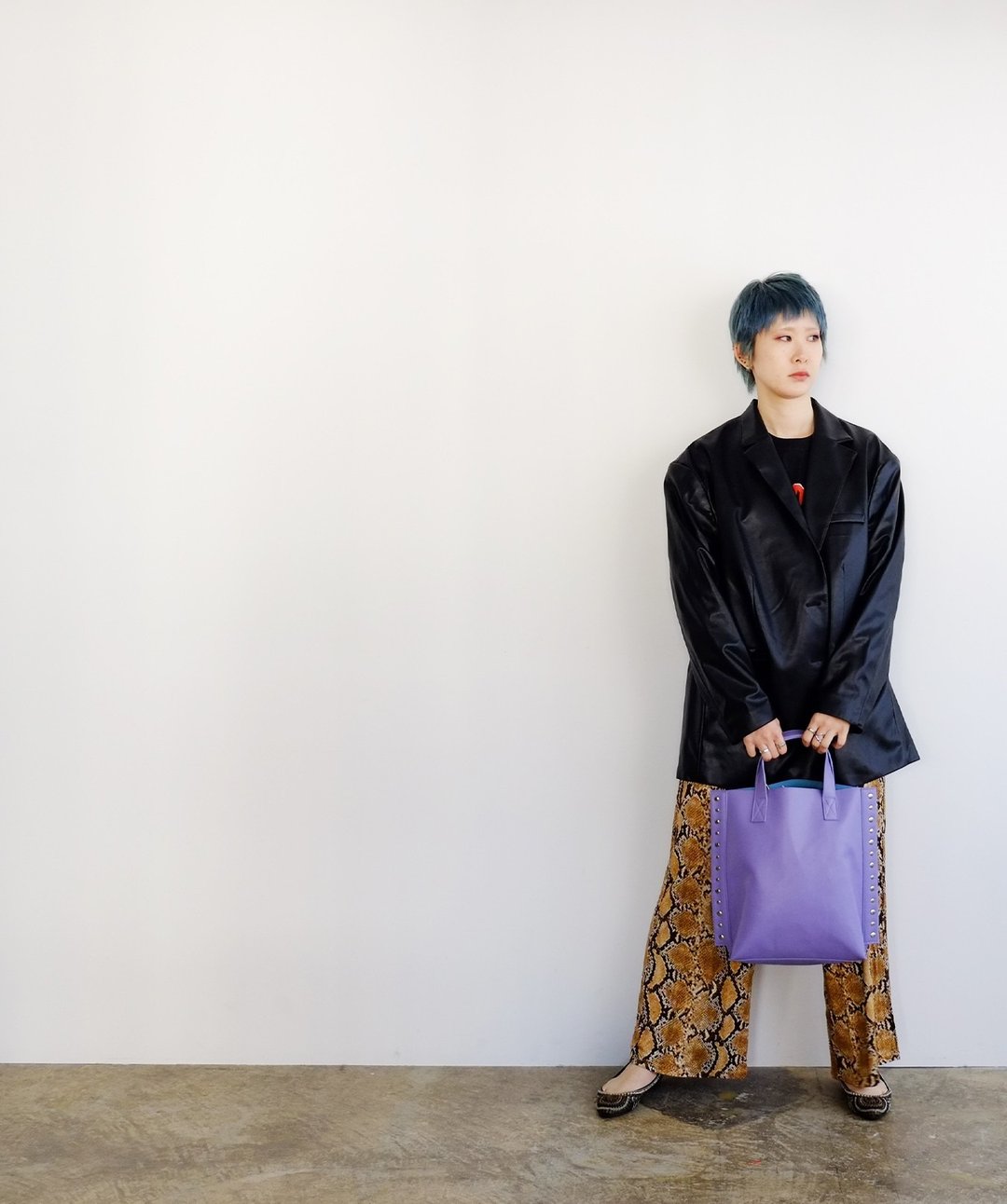 rivet 2way tote (C24004) 女包 - 手提包/手提袋 - 人造皮革 多色