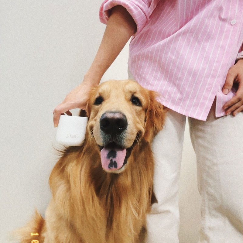 Sakido 宠物友善蜡烛 150g 狗狗专属 NO.1218 过来抱抱 - 香薰/精油/线香 - 水泥 白色