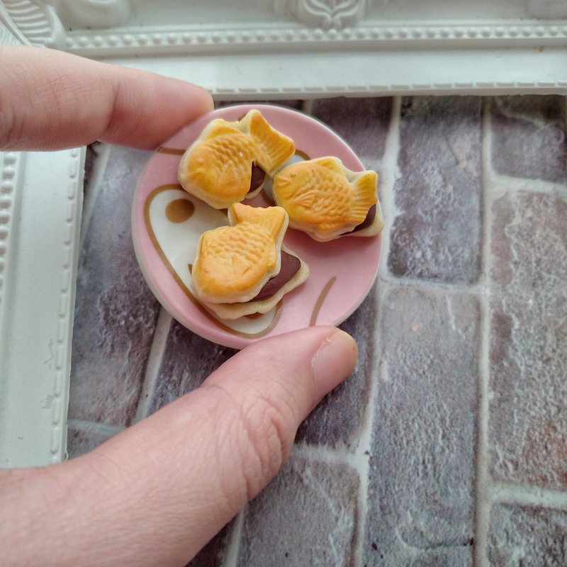 迷你黏土鲷鱼烧材料包 - 其他 - 粘土 橘色