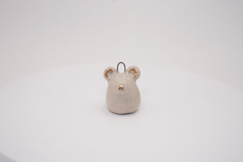 小熊项链 - 项链 - 陶 黑色