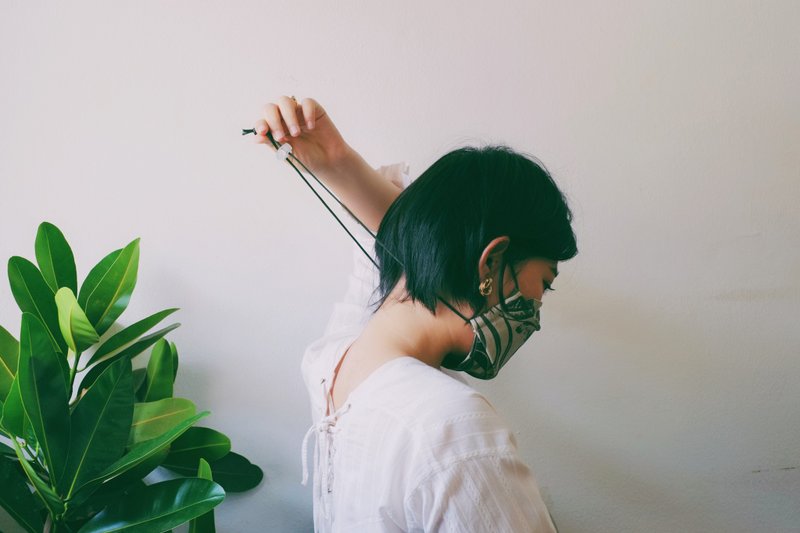 Rope and Stopper for cotton mask - 口罩 - 棉．麻 多色