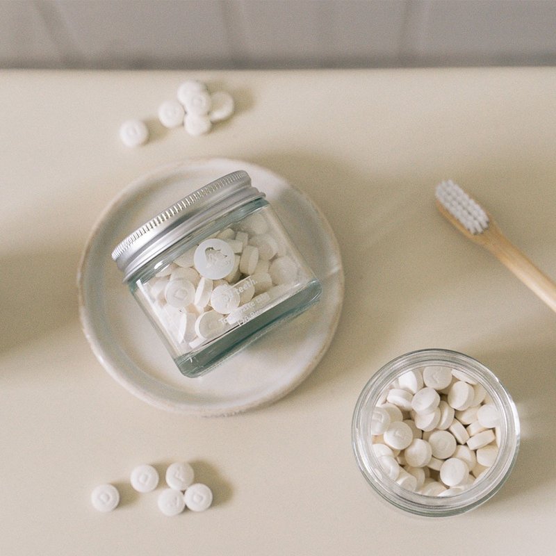 好日子牙膏锭_单罐装-120锭_环保低碳排放 - 便当盒/饭盒 - 其他材质 白色