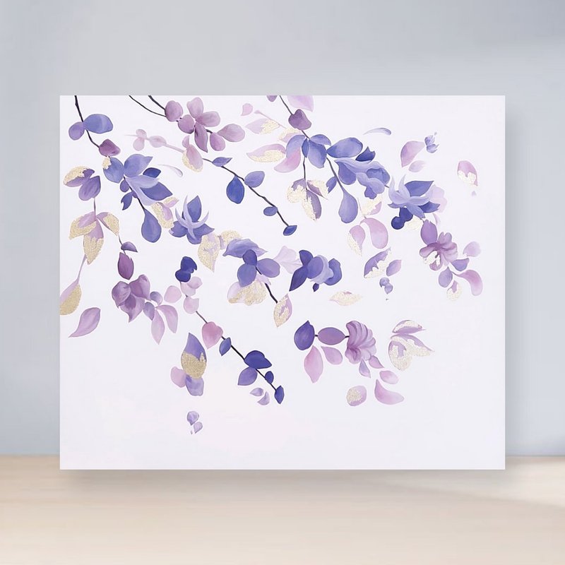 孵画室│台中画室│零基础绘画│抽象画│主题课程-抽象金箔 - 插画/绘画/写字 - 棉．麻 