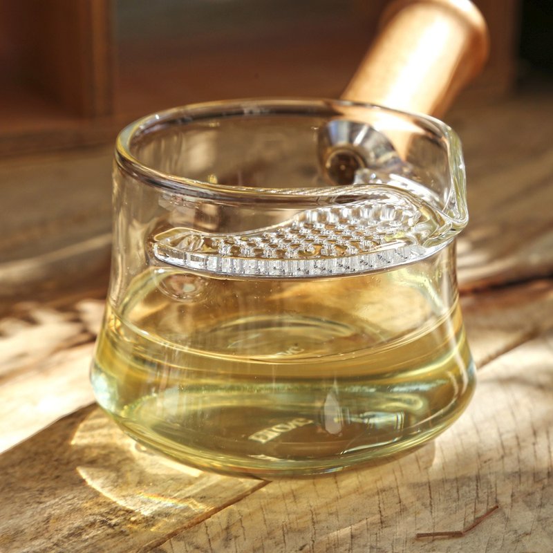 朴风侧把茶滤公杯(250ml) - 茶具/茶杯 - 玻璃 