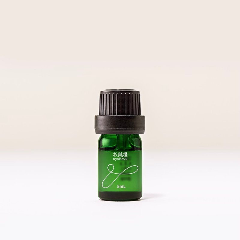 【100%天然植物萃取】云山水悠舞精油 5mL | Cycitrus 杉与橙 - 香薰/精油/线香 - 浓缩/萃取物 绿色
