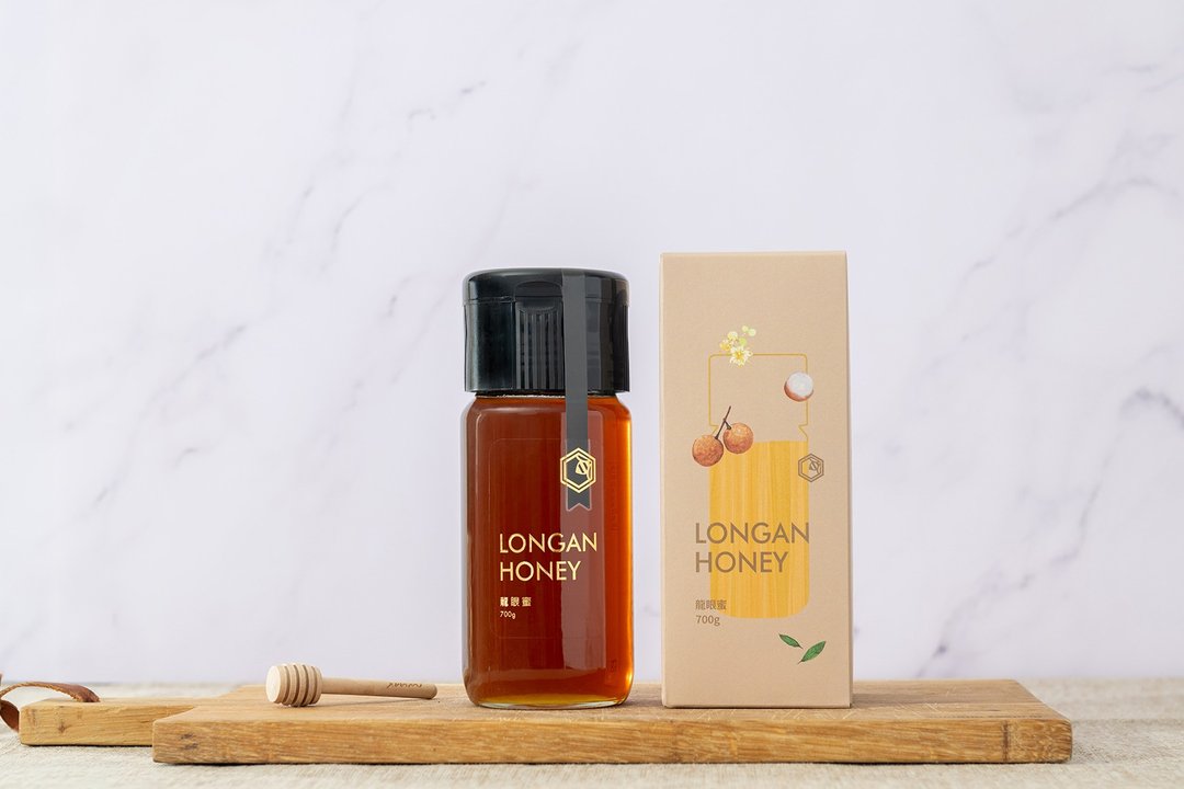 台湾蜂蜜 l 龙眼蜜 700g - 蜂蜜/黑糖 - 玻璃 黄色