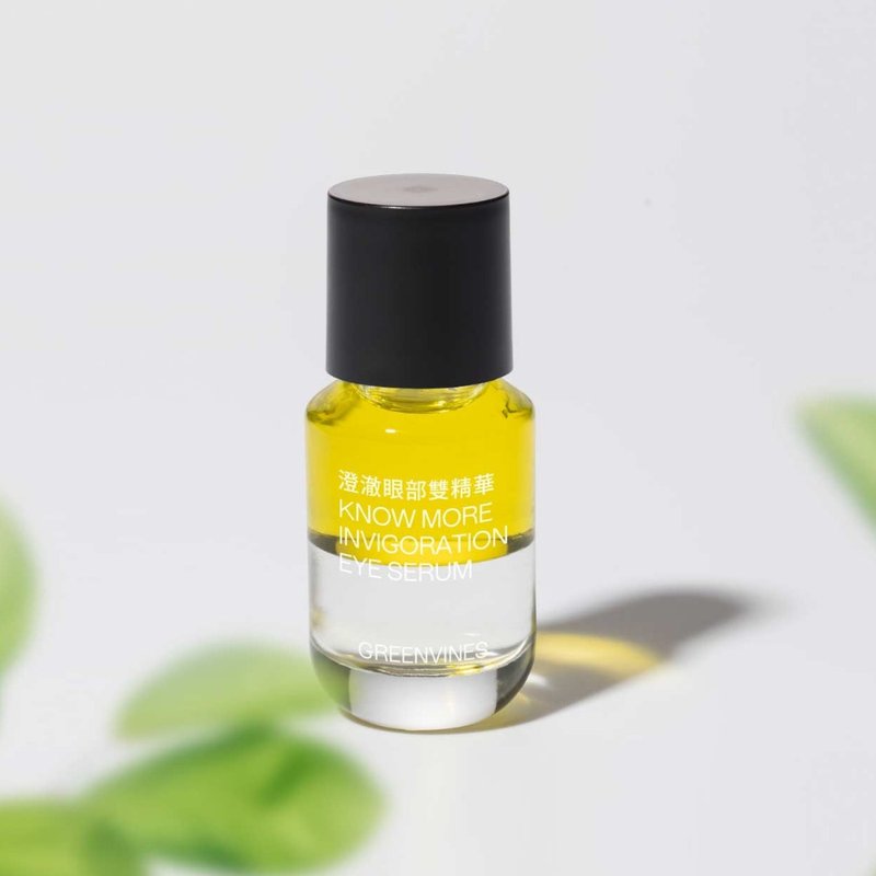 【绿藤生机】澄澈眼部双精华15ml 活性升级40% - 乳液 - 玻璃 白色
