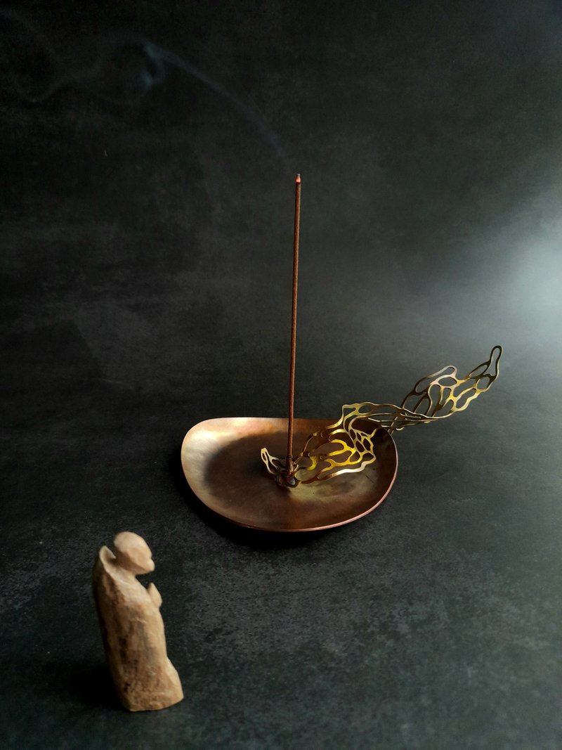 手制香盘香座【立春-自在】 - 其他 - 其他金属 咖啡色