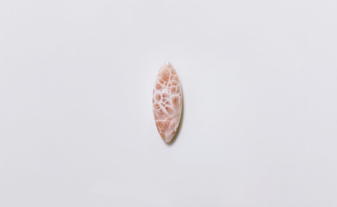 采矿 玫瑰钠沸石 Natrolite 马眼 粉红拉利玛 - 其他 - 半宝石 