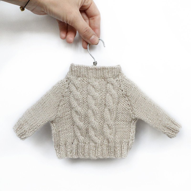 PK-大熊毛衣 I手工时尚熊I - 其他 - 羊毛 金色