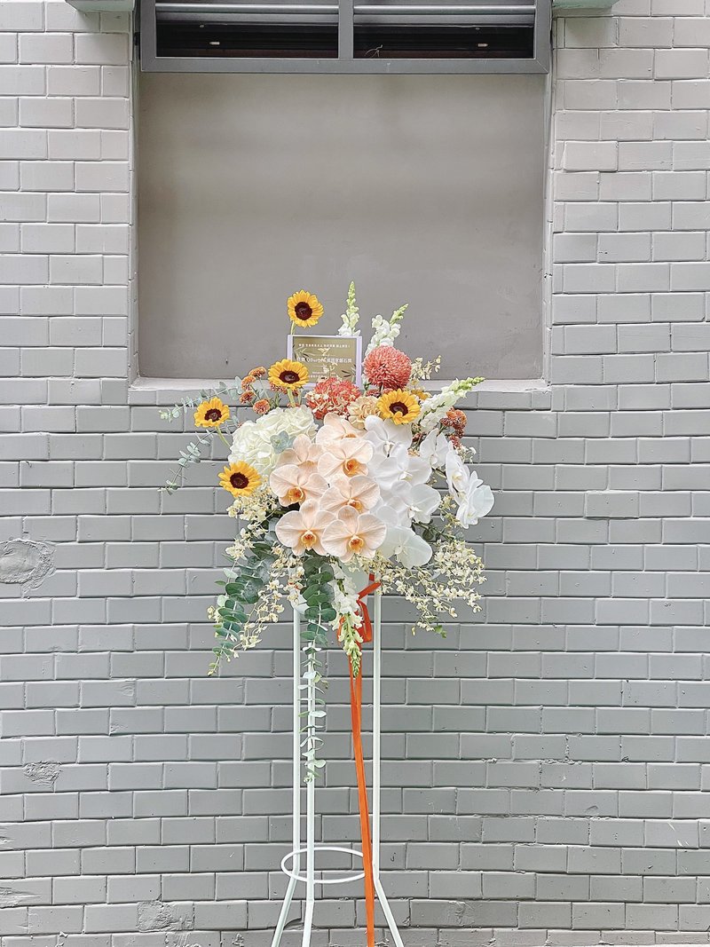 烟花-开幕花篮-定制设计 - 植栽/盆栽 - 植物．花 白色