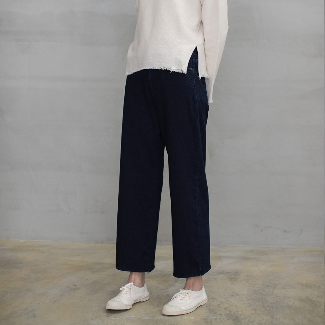 浑然自我内里磨毛牛仔裤 Indie Soul Inside Brushed Jeans - 女装长裤 - 棉．麻 多色