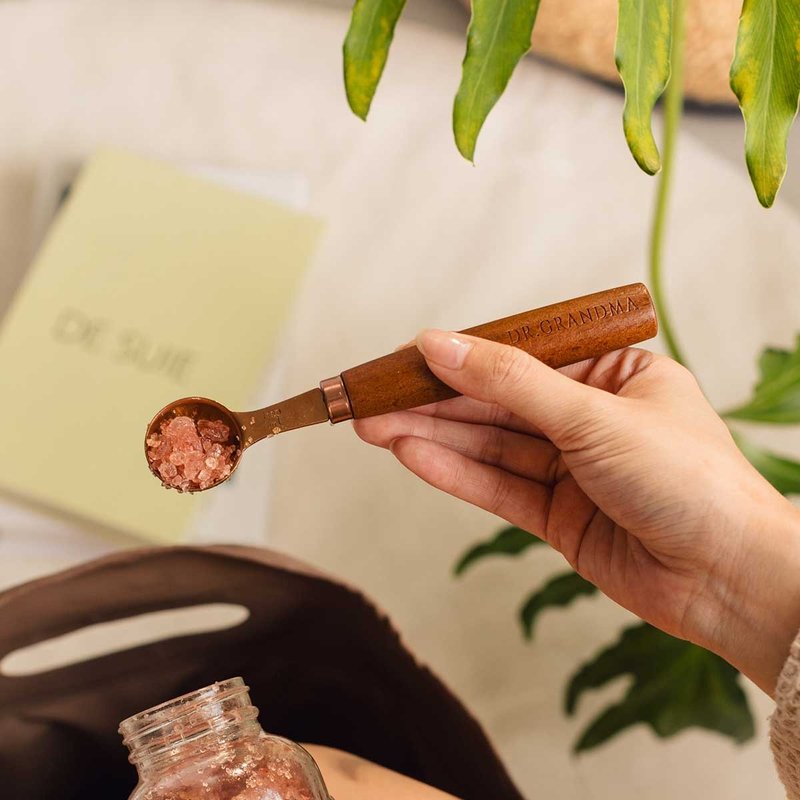 【加购商品】足浴盐专用匙 - 其他 - 不锈钢 咖啡色