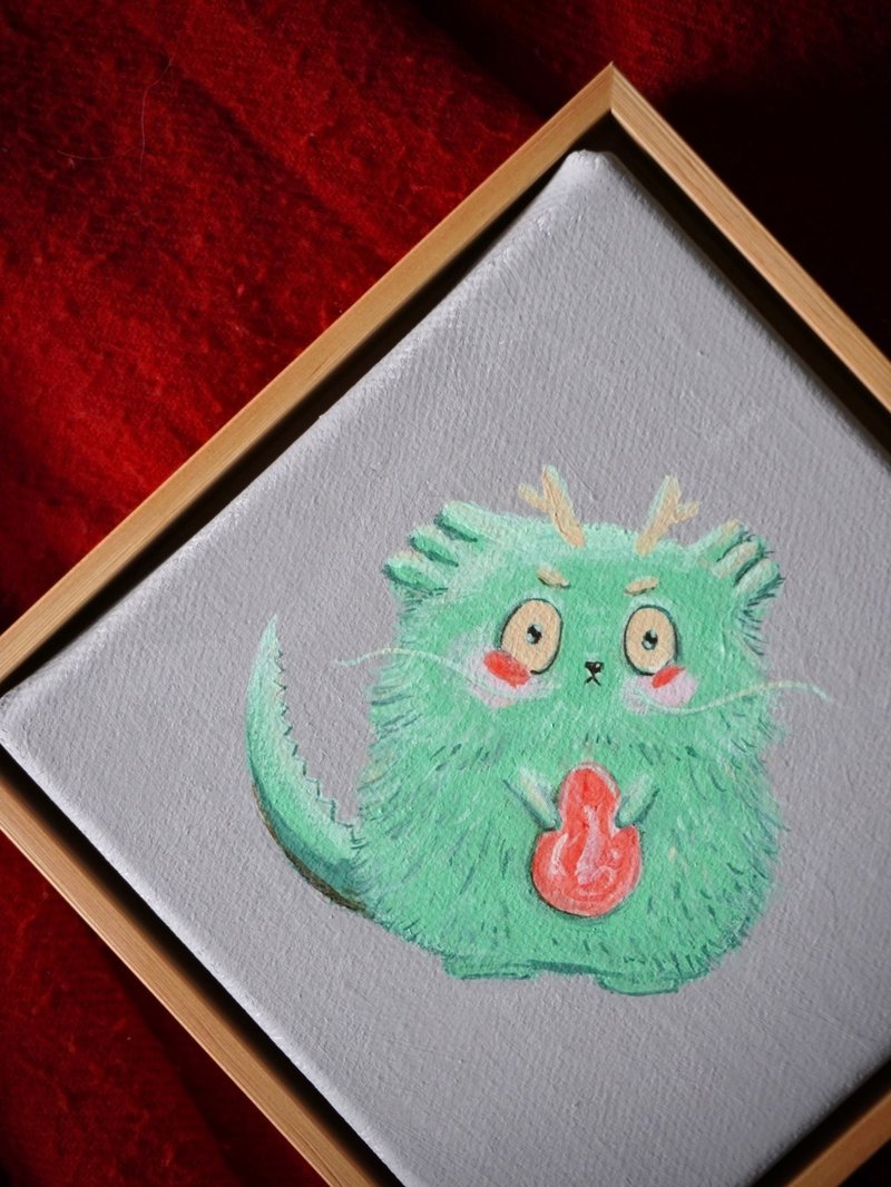 麻吉龙 原稿画作 肌腱炎小姐 - 红包/春联 - 其他材质 绿色