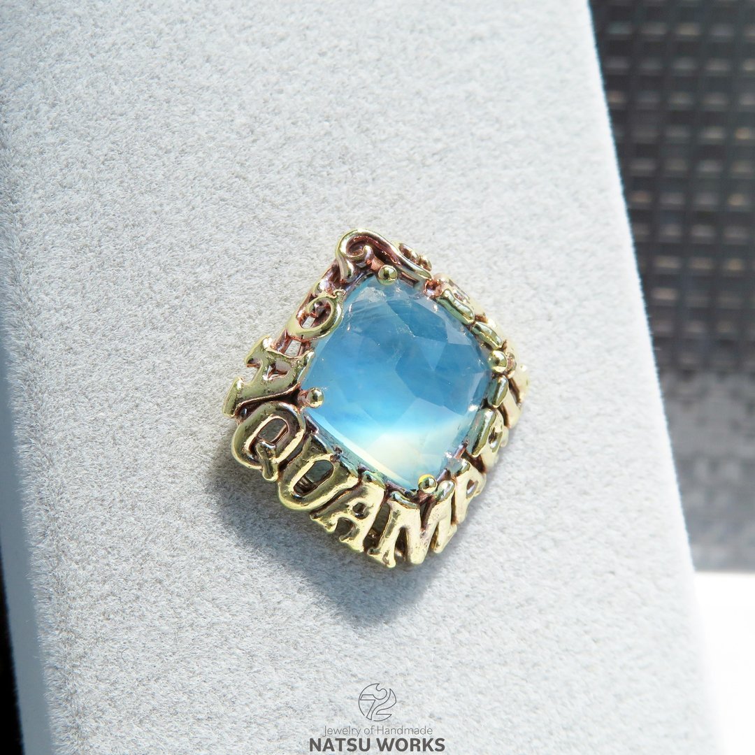 海蓝宝石 胸针 / Aquamarine Named Brooch - 胸针 - 宝石 蓝色
