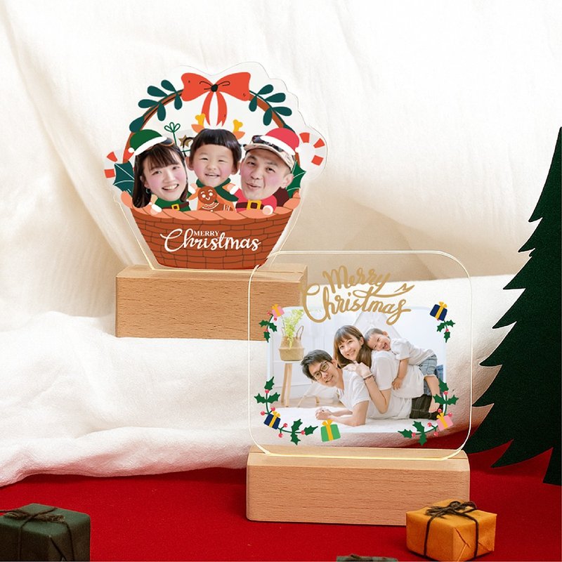 定制化圣诞压克力夜灯 - 灯具/灯饰 - 塑料 