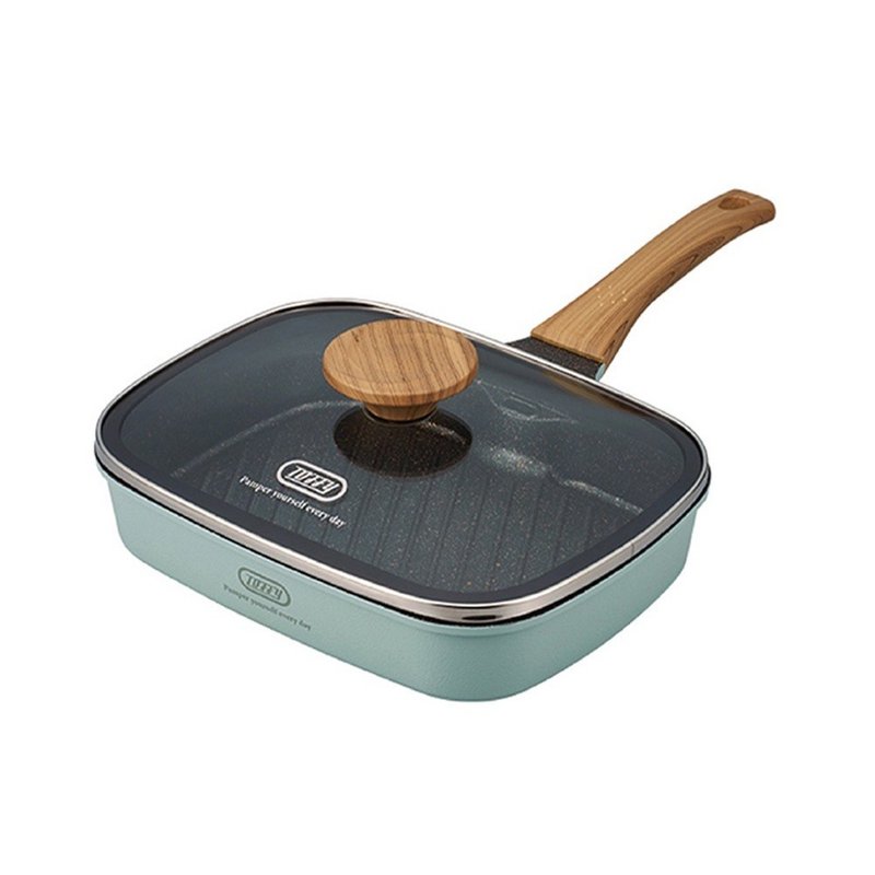 日本Toffy 无烟烤盘 苹果绿 - 锅具/烤盘 - 其他金属 