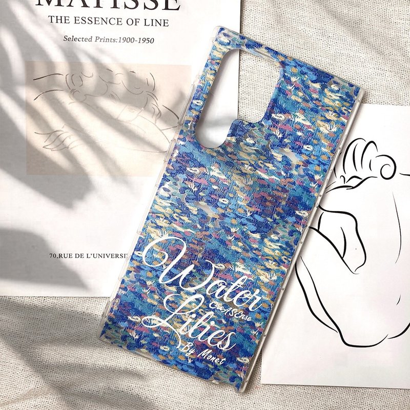 印象派 莫内 睡莲 绘感名画系列 防摔手机壳 CSBG02 - 手机壳/手机套 - 硅胶 多色