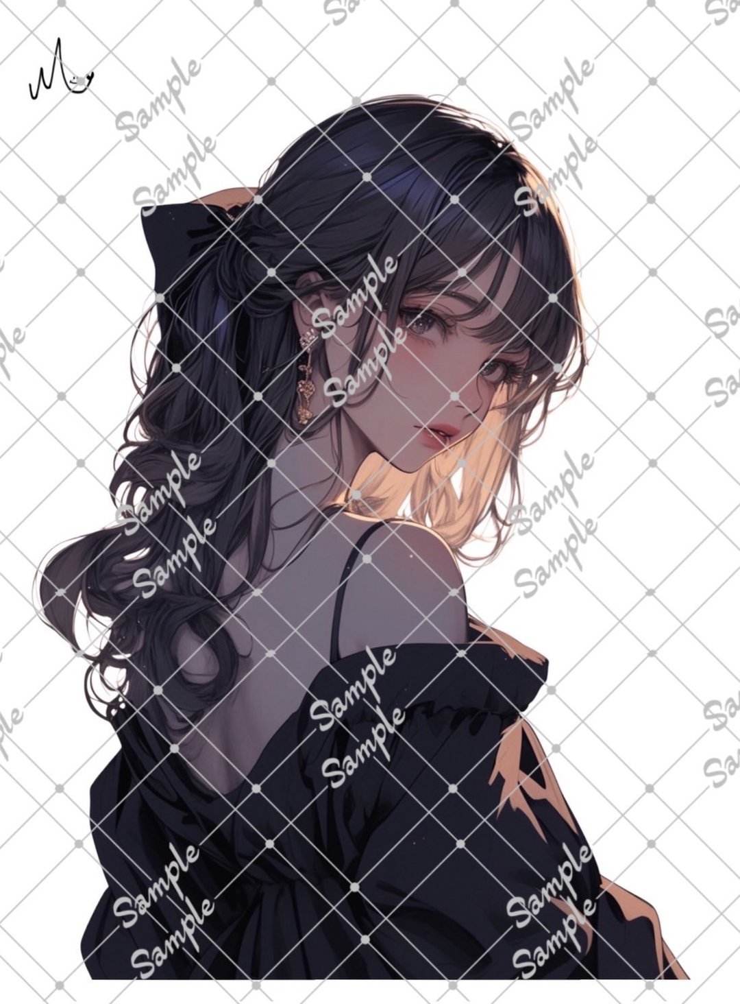 原创人物贴纸 8月新款 - 贴纸 - 纸 