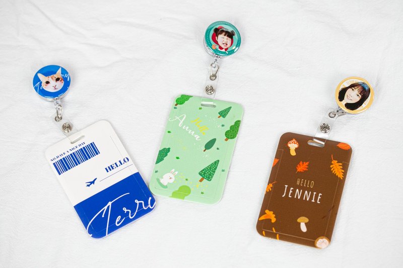定制礼物 | 定制化伸缩识别证套组 - 证件套/卡套 - 塑料 