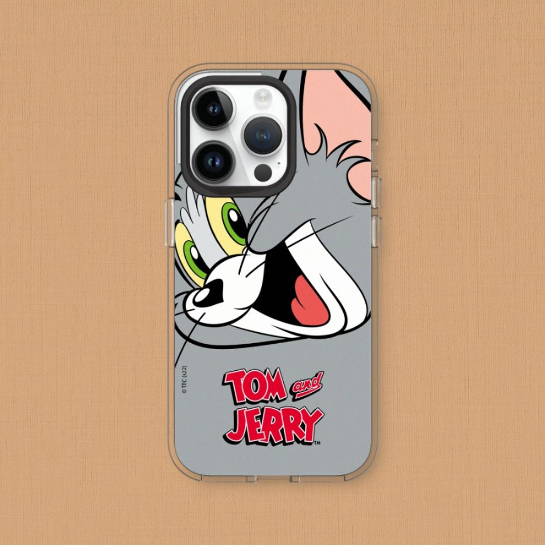 Clear透明防摔手机壳∣汤姆猫与杰利鼠/大脸汤姆猫 for iPhone - 手机配件 - 塑料 透明