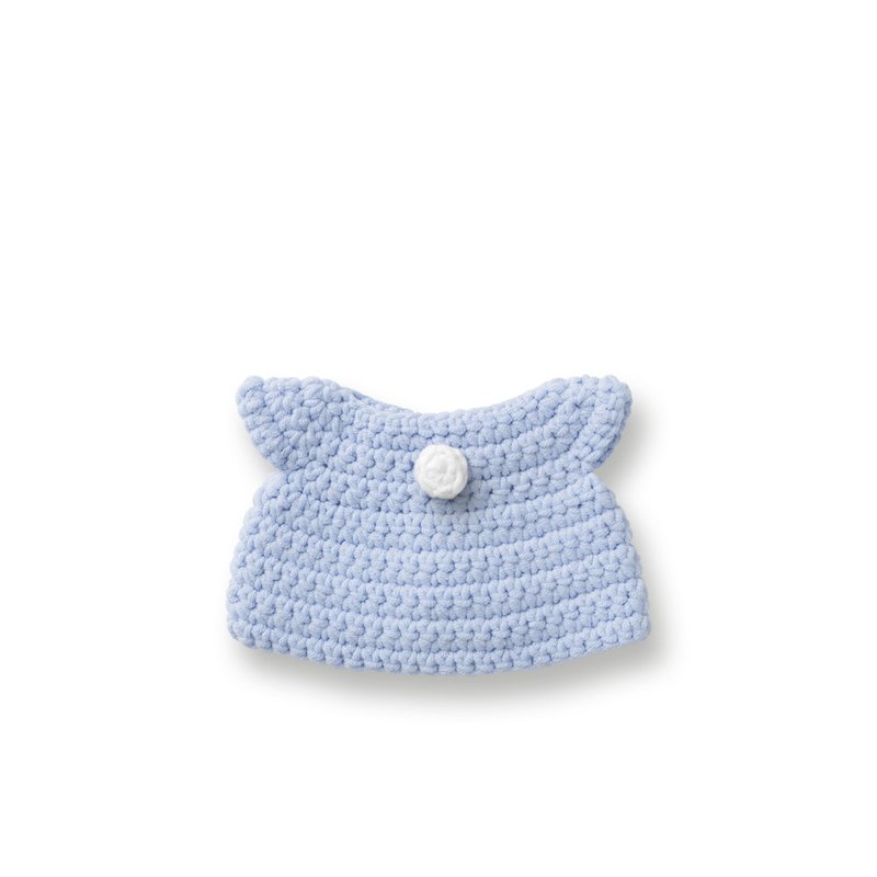 荷兰Miffy米菲兔 配件衣服 粉蓝洋装 纯棉全手工 娃娃专属配件 - 玩偶/公仔 - 棉．麻 