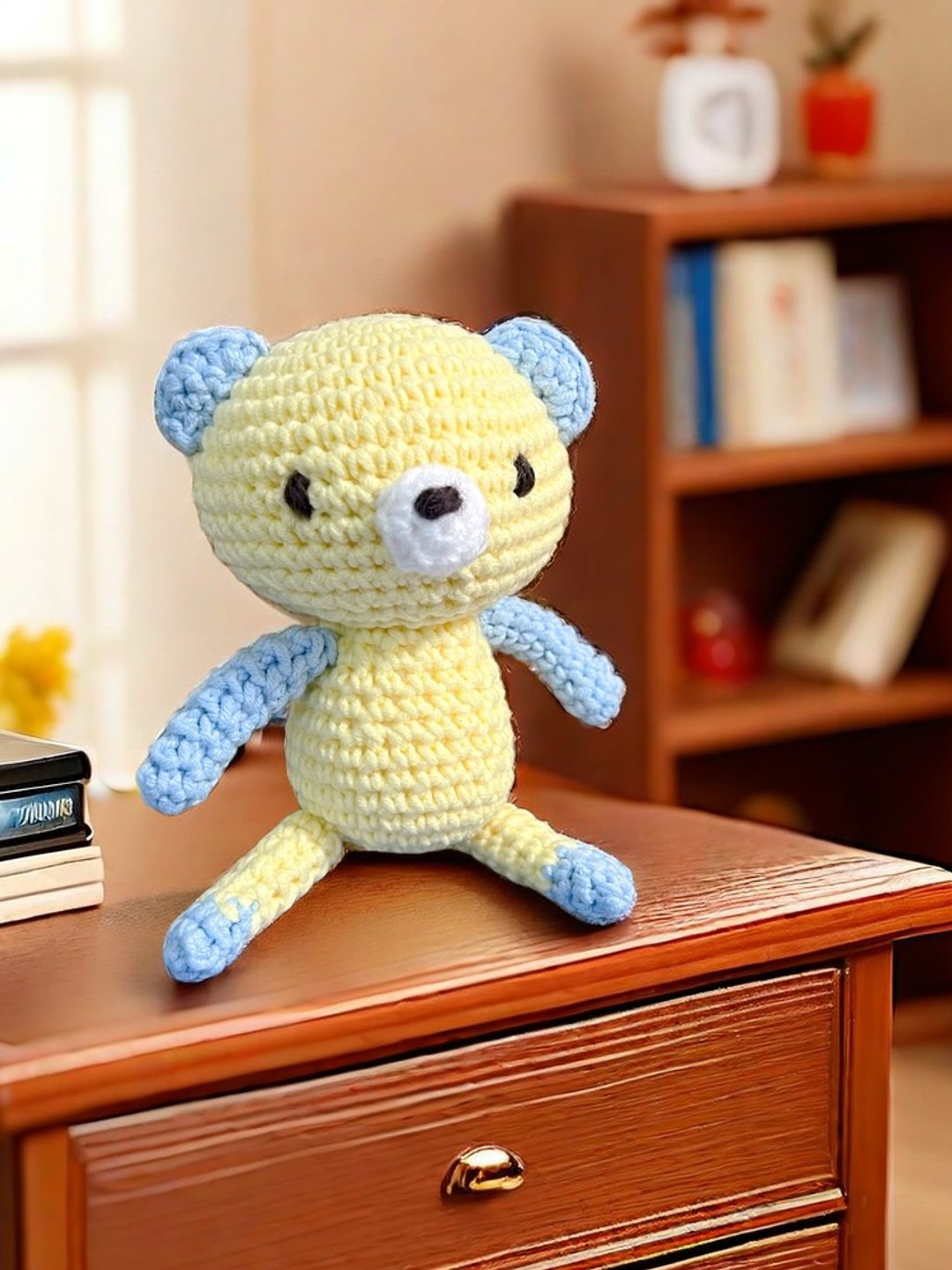 【DIY材料包】 教学套装 钩织小熊 Crochet Bear Kit - 编织/刺绣/羊毛毡/裁缝 - 棉 