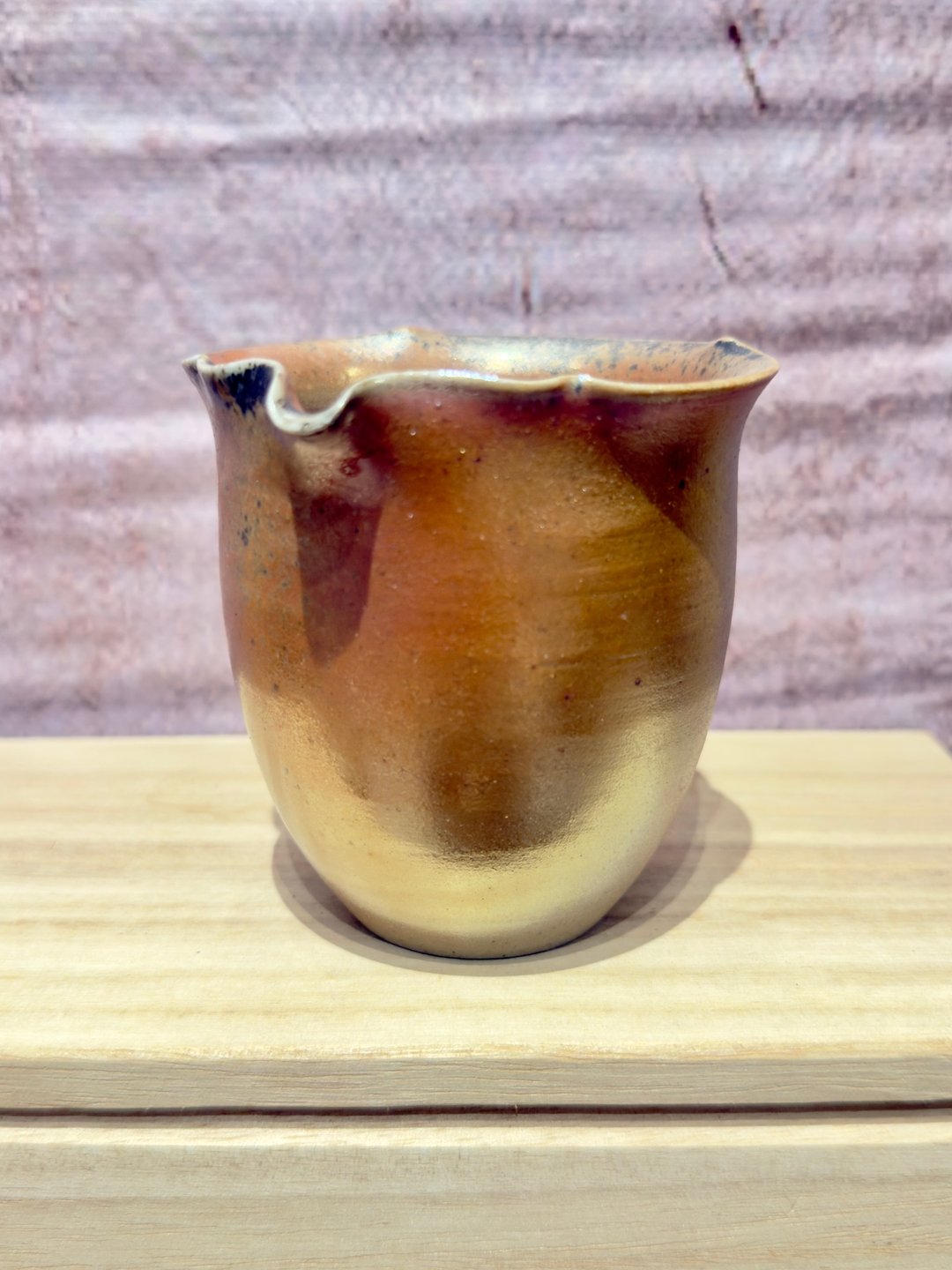 新年禮物 木燒金花形茶具 - 茶具/茶杯 - 陶 