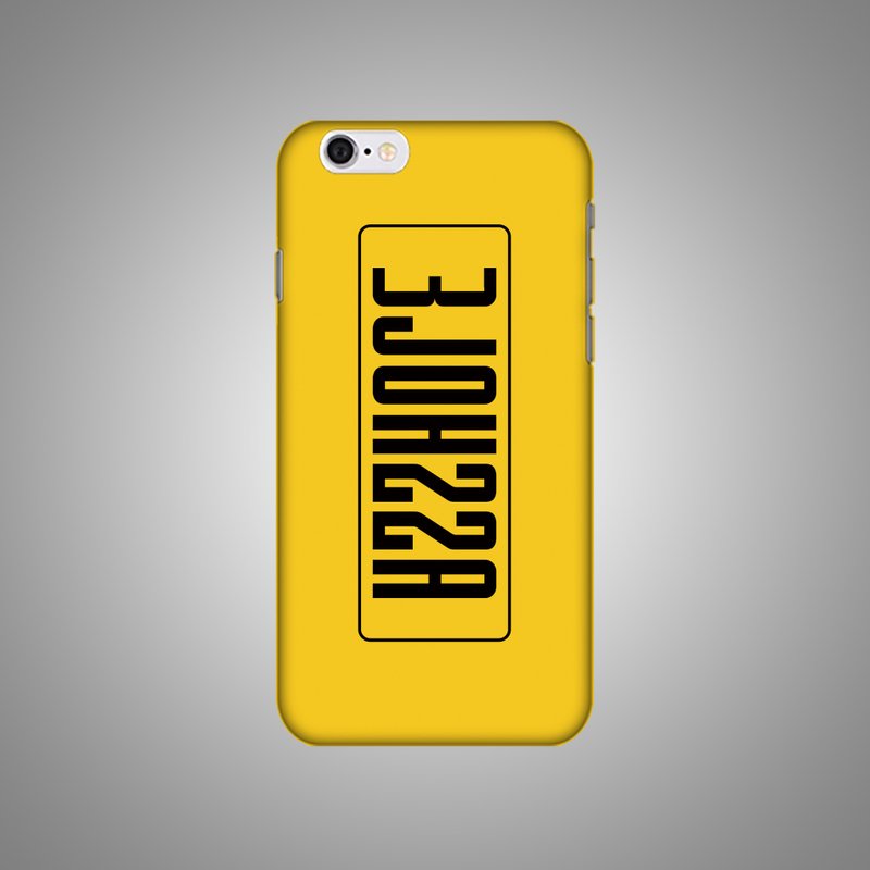 空壳系列－ 春娇救志明 车牌 3J0H22A 原创手机壳/保护套 (硬壳) - 其他 - 塑料 