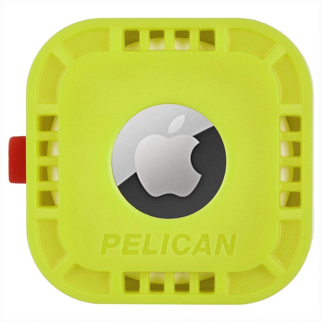 美国 Pelican 派力肯 AirTag 专用黏贴式固定座 - 莱姆绿 - 数码小物 - 其他材质 