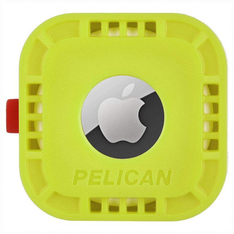 美国 Pelican 派力肯 AirTag 专用黏贴式固定座 - 莱姆绿 - 数码小物 - 其他材质 