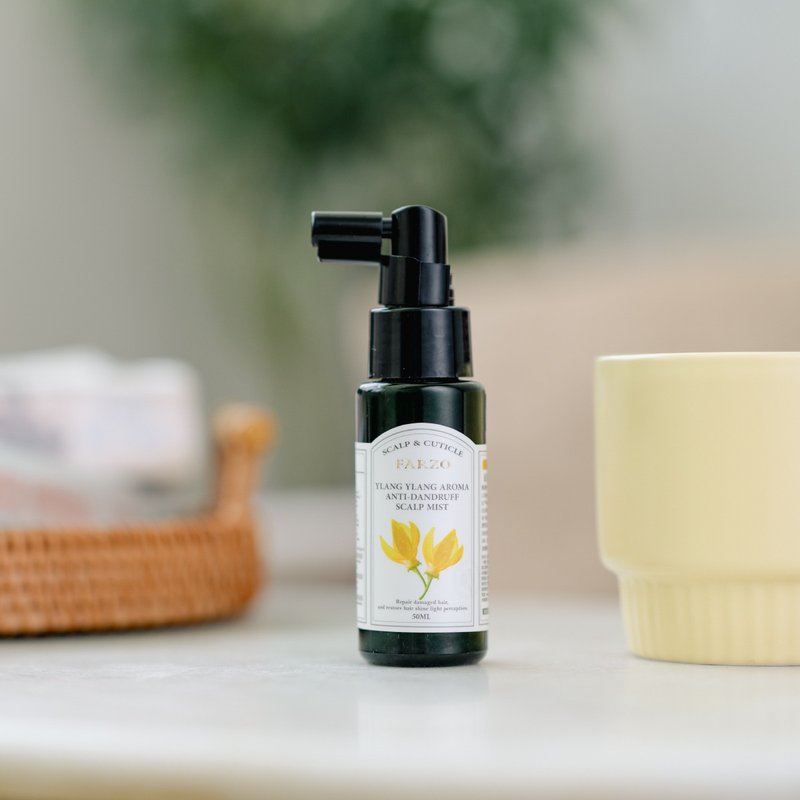 依兰精油草本头皮舒缓水50ml - 润发用品 - 植物．花 黄色