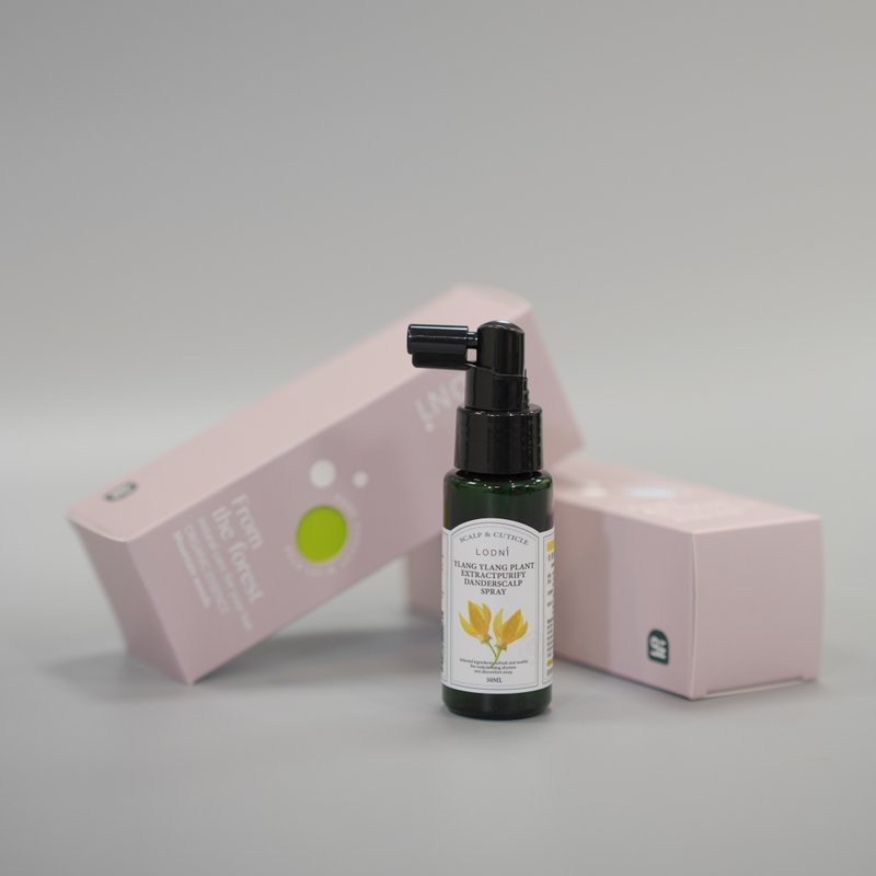 依兰精油草本头皮舒缓水50ml(无硅灵 适用所有头皮使用) - 润发用品 - 植物．花 黄色