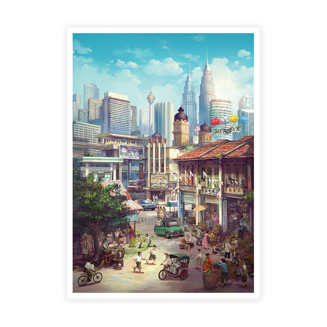 国庆佳节明信片 - 卡片/明信片 - 纸 