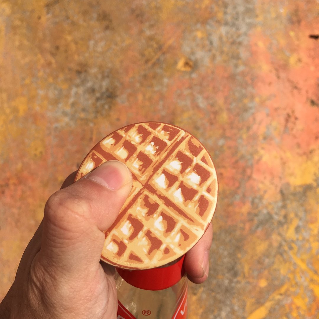 磁石贴开瓶器 | 格仔饼 - 冰箱贴/磁贴 - 其他金属 橘色