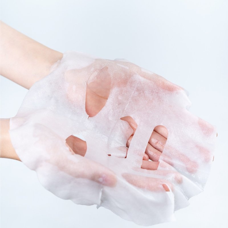 康普茶x香橙果 光泽嫩白救援面膜 有机纯棉面膜 - 面膜/冻膜 - 其他材质 