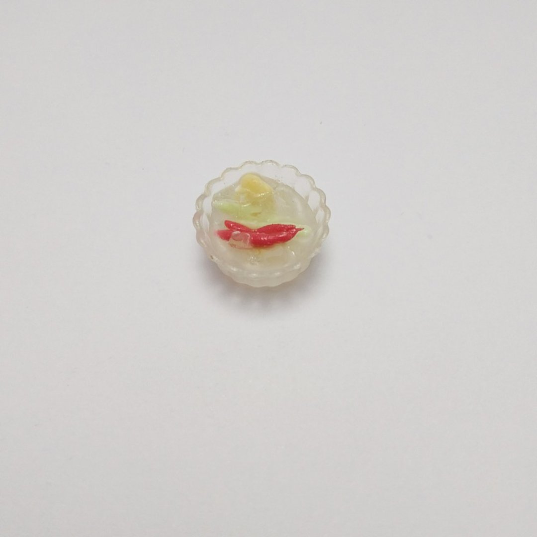 Thai dessert Food Miniature Dollhouse collectible decorate - 摆饰 - 粘土 黄色