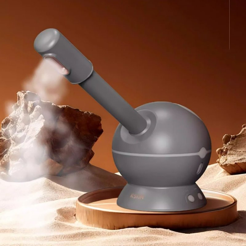 【免运】金稻蒸脸器纳米蒸汽喷雾补水脸部家用冷热温三喷加湿中草 - 数码小物 - 其他材质 灰色