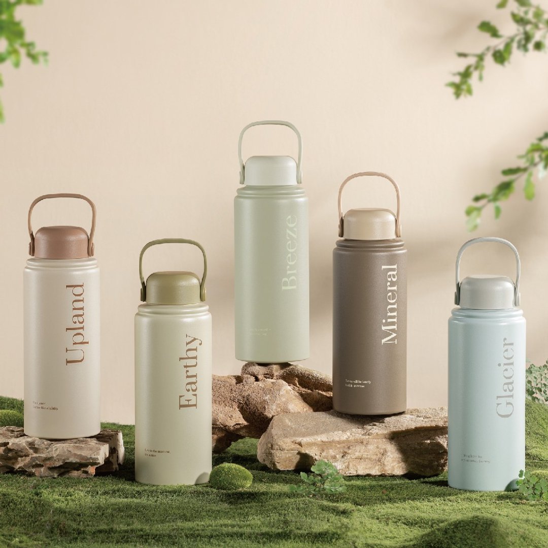 温杉林系列 好感旅行保温瓶 950ml - 保温瓶/保温杯 - 不锈钢 多色