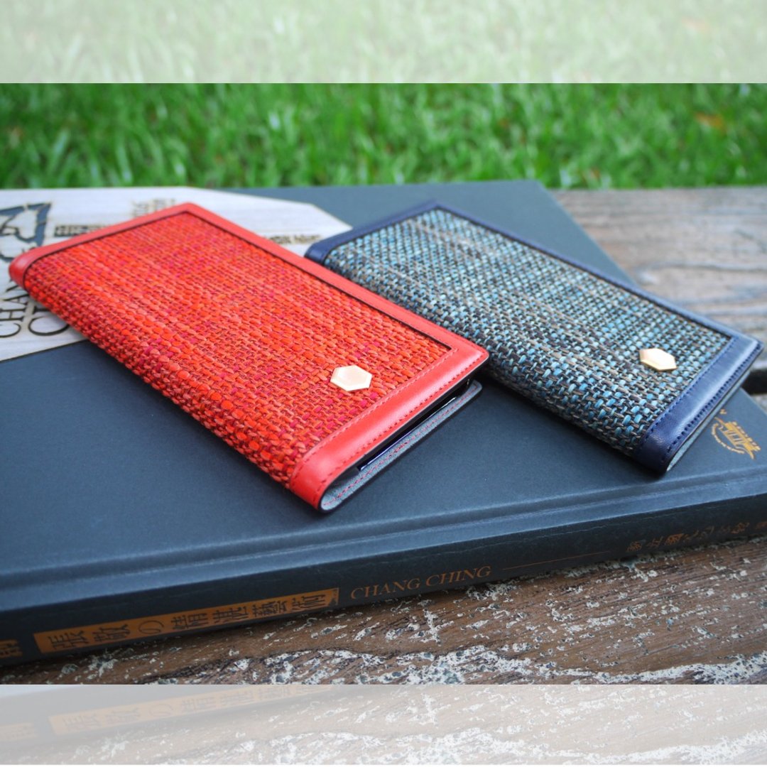 SLG Design iPhone XR D5 CSL 帆布混搭风 侧掀式真皮皮套 - 手机壳/手机套 - 真皮 多色
